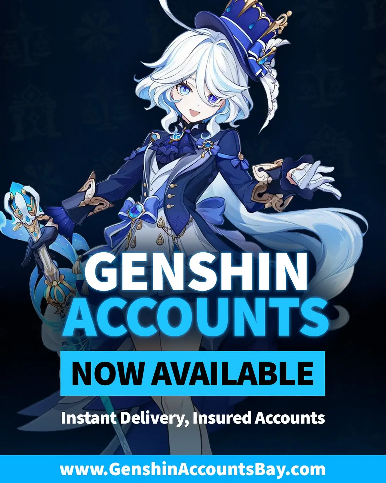 Genshin Accounts Bay store screenshot