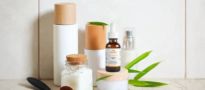 Skin Deva serum bottles