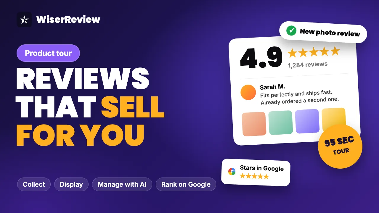 WiserReview: Product Reviews App Trusted by 1,100+ Brands