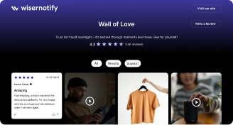 Wall of love page