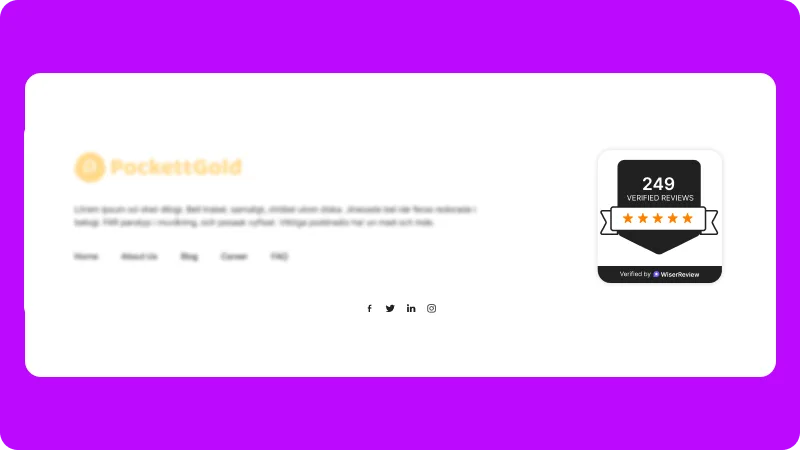 Inline Trust Badge