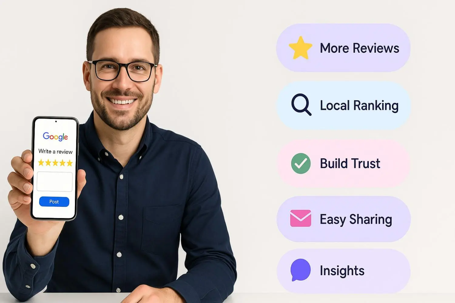 Benefits of sharing your Google review link