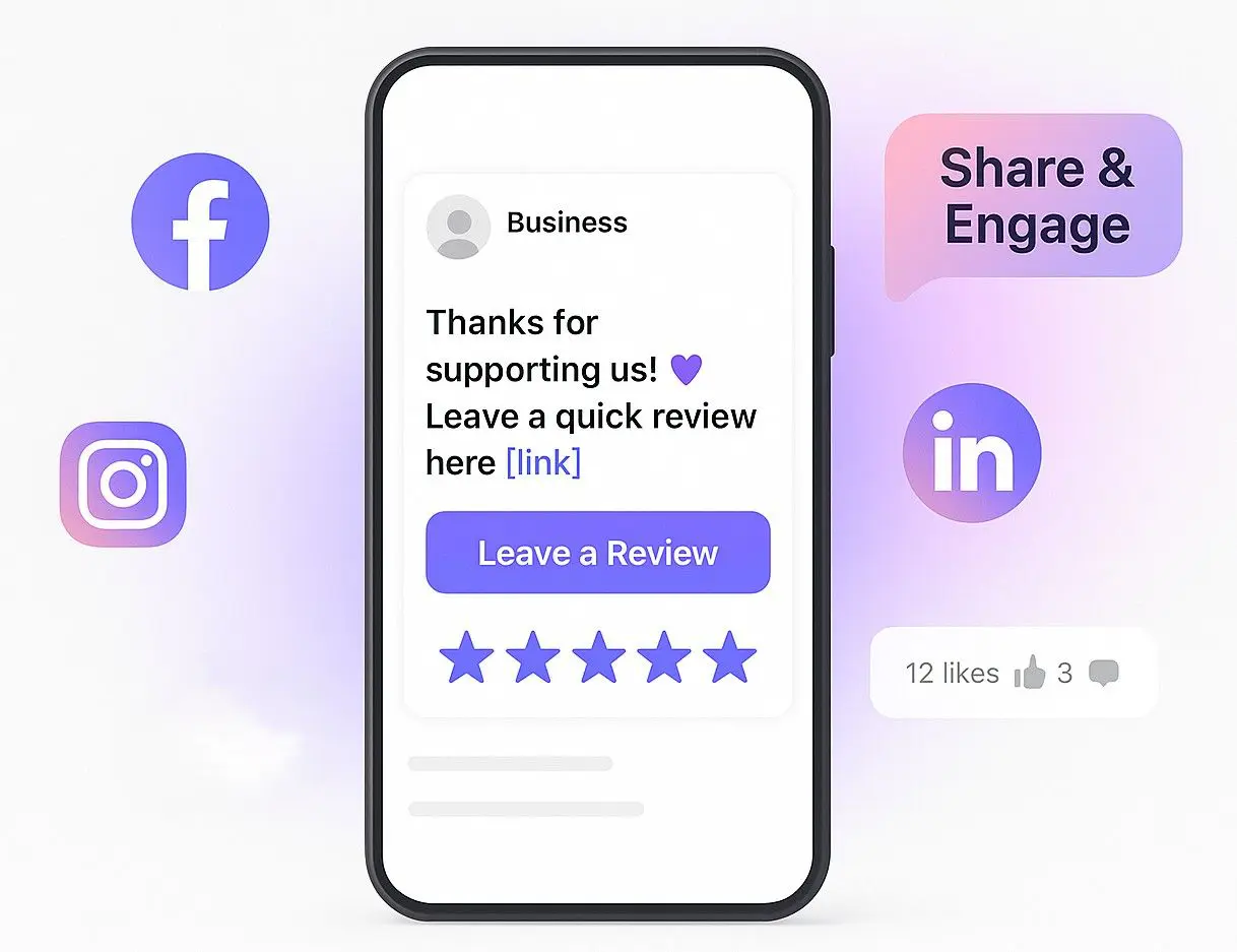 Ask on social media platforms