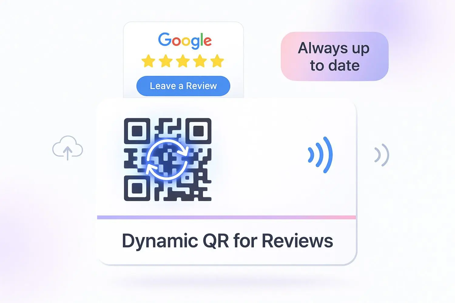 Use dynamic QR codes