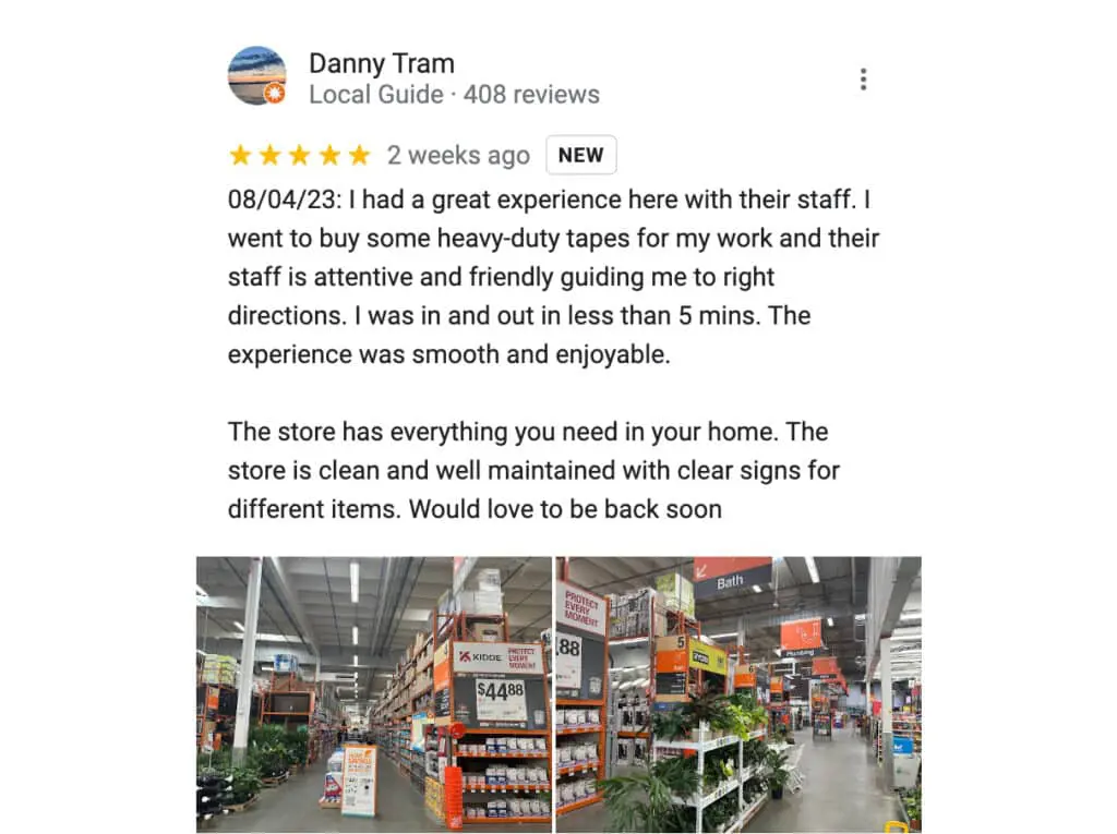 Retail Store Review