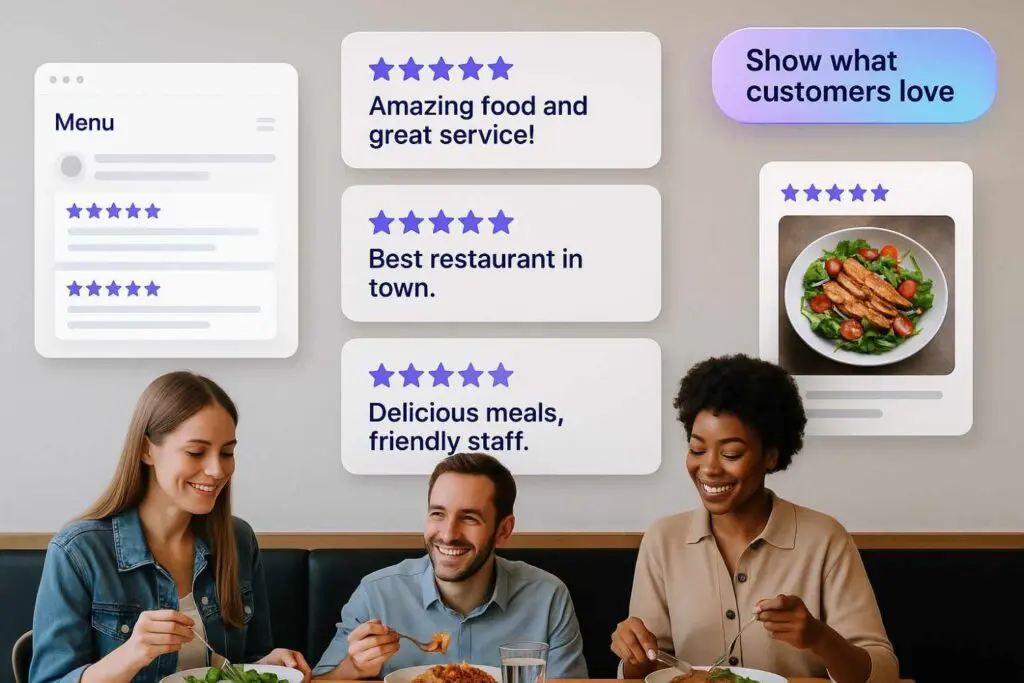 Highlight existing reviews