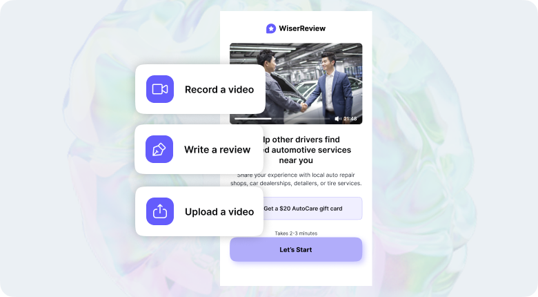 Collect reviews with ease