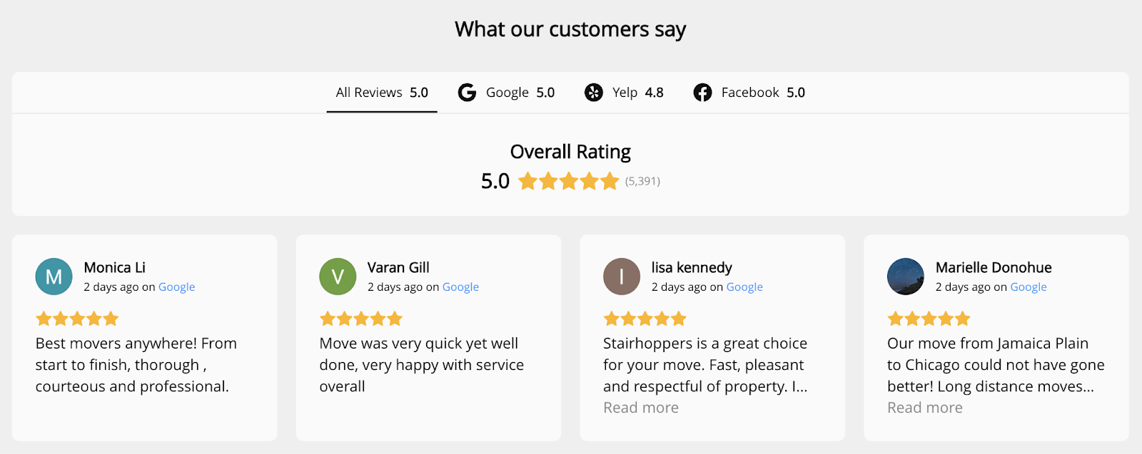 Google Customer Reviews