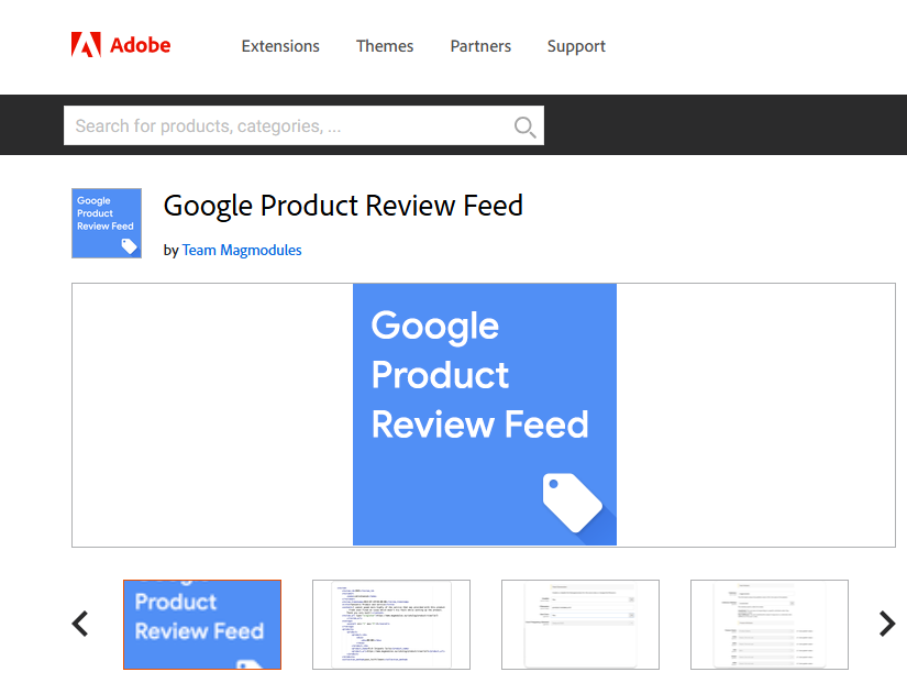 Google Product Review Feed