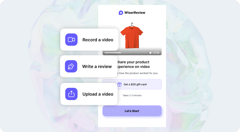 collect product reviews
