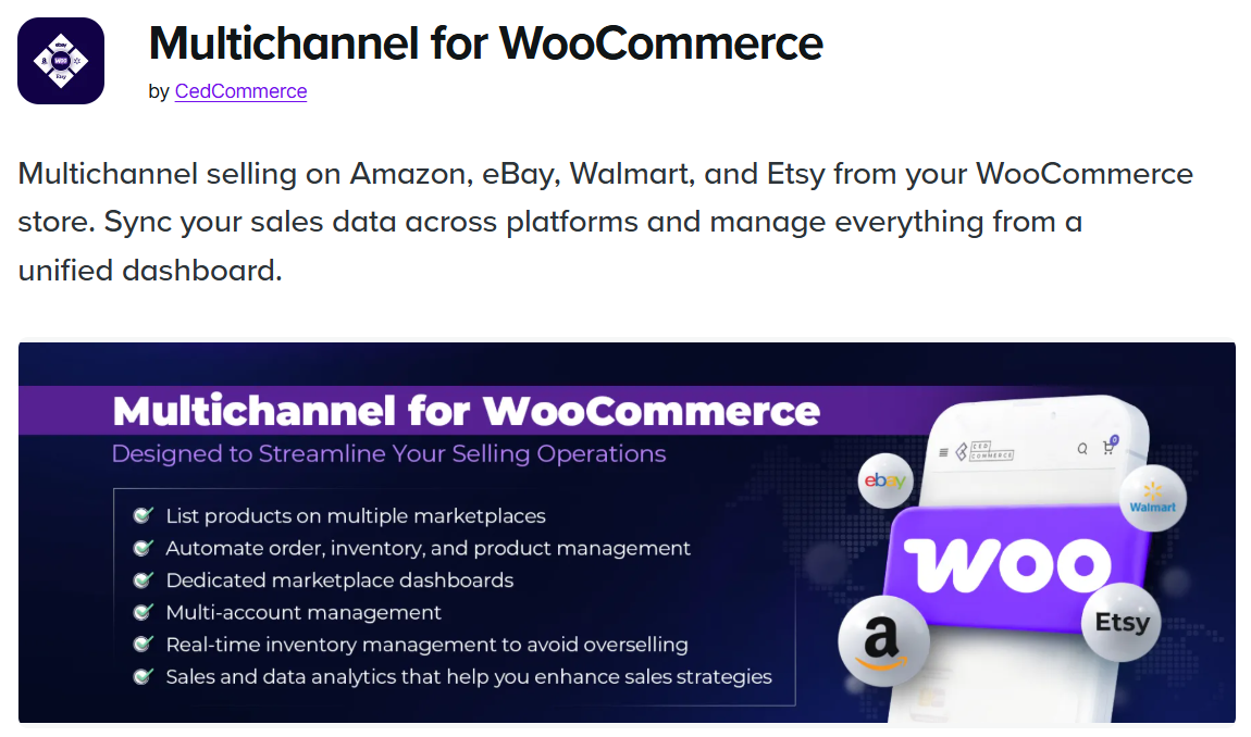 Multichannel for WooCommerce 