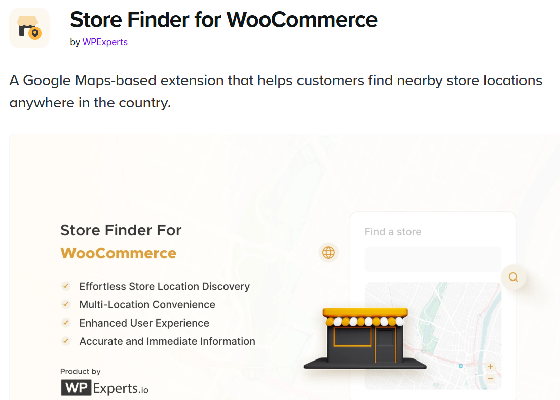 Store Finder for WooCommerce 