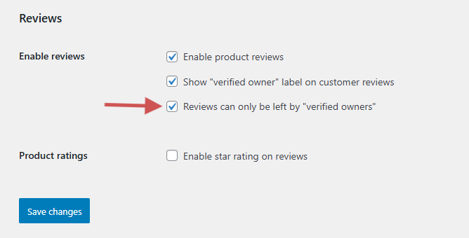 Enable “verified owner” only