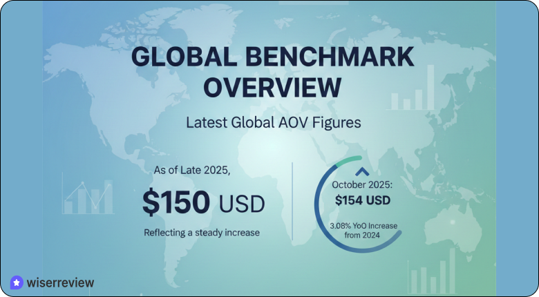 Latest global AOV figure