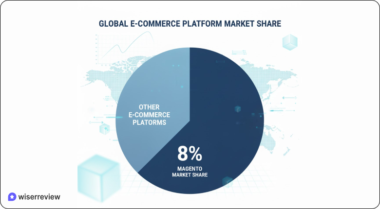 Magento Market Share 