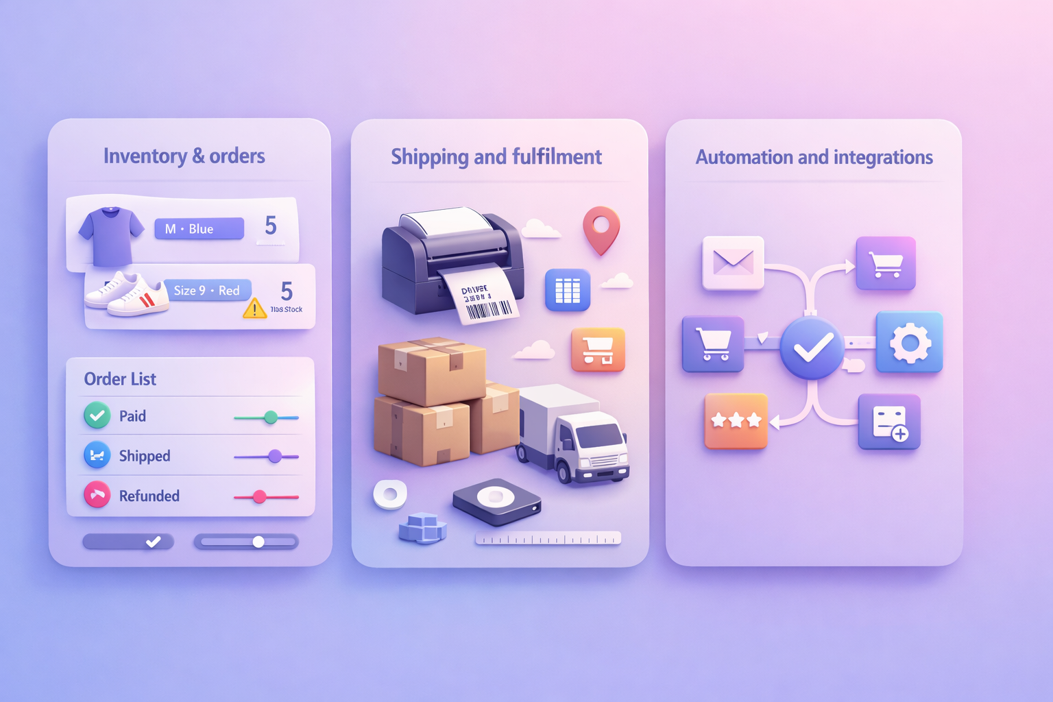 BigCartel vs Etsy operations 