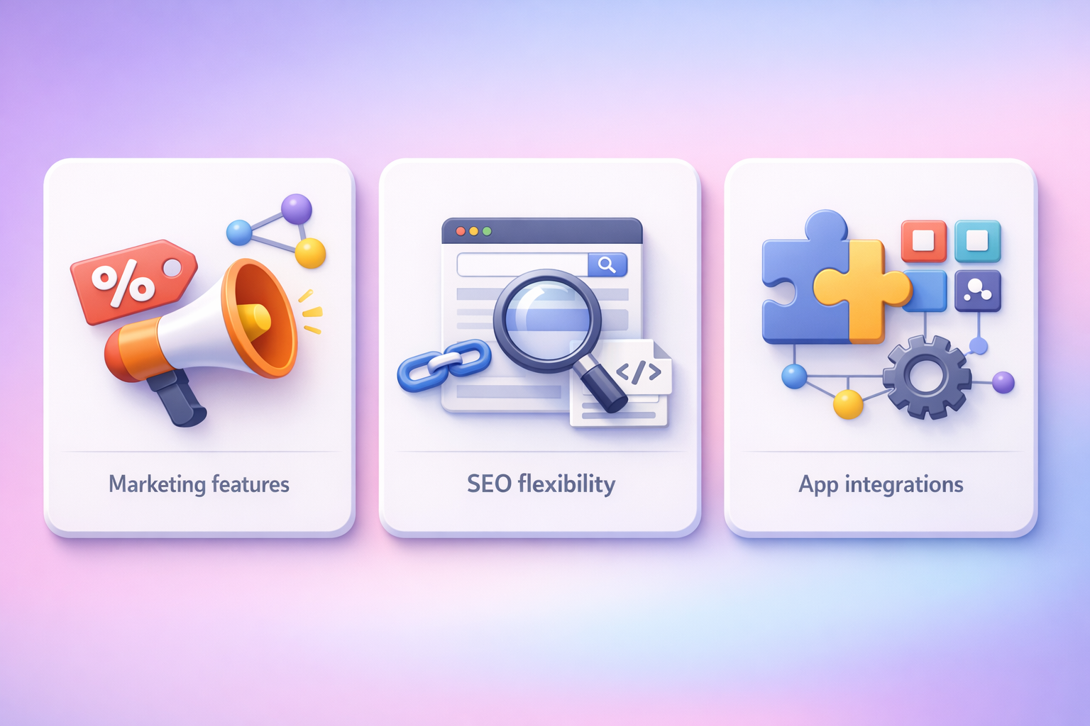 BigCartel vs BigCommerce marketing and SEO