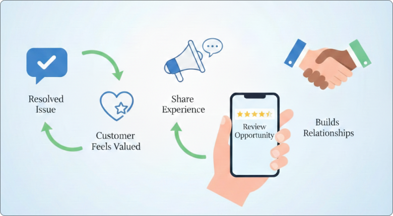 customer support follow-ups