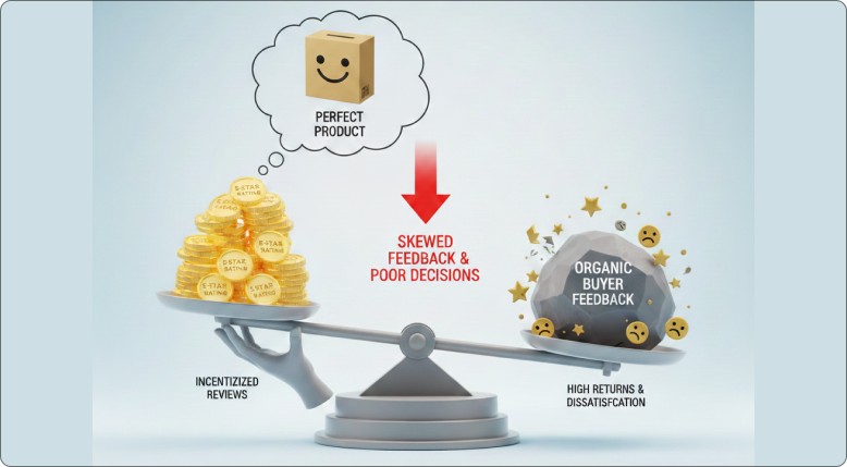 risks of incentivized reviews