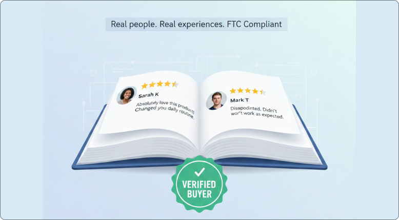 Genuine customer reviews