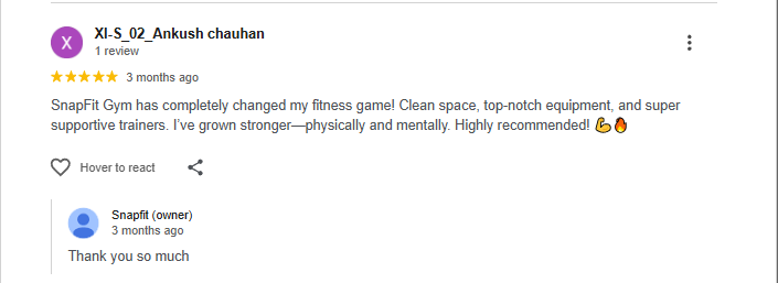 positive review response examples