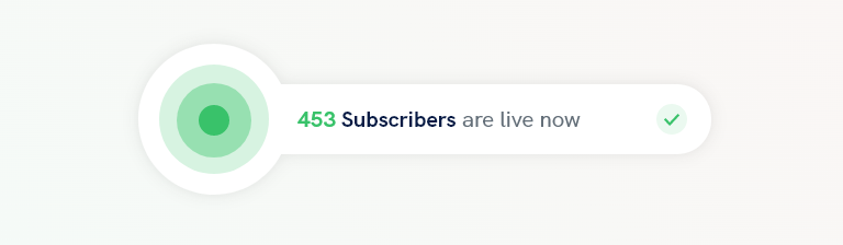 Live activity notifications