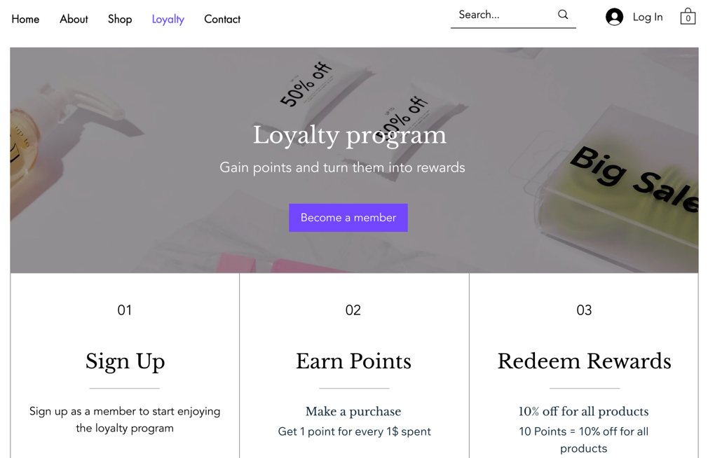 WiserReview incentive-based review collection on Wix