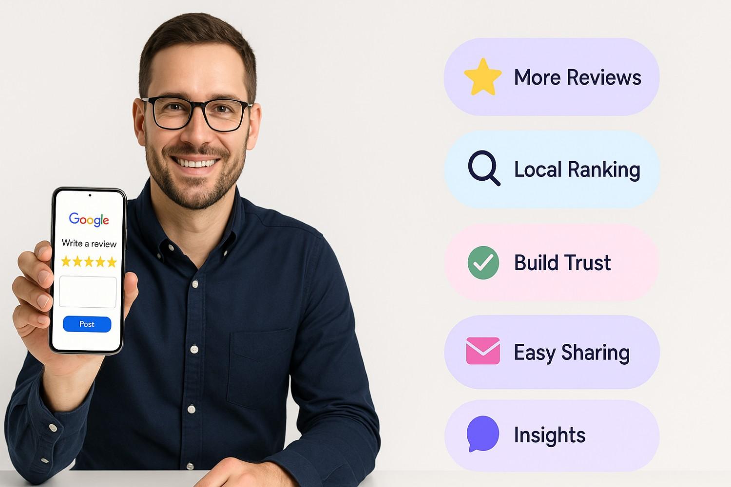 Benefits of sharing your Google review link