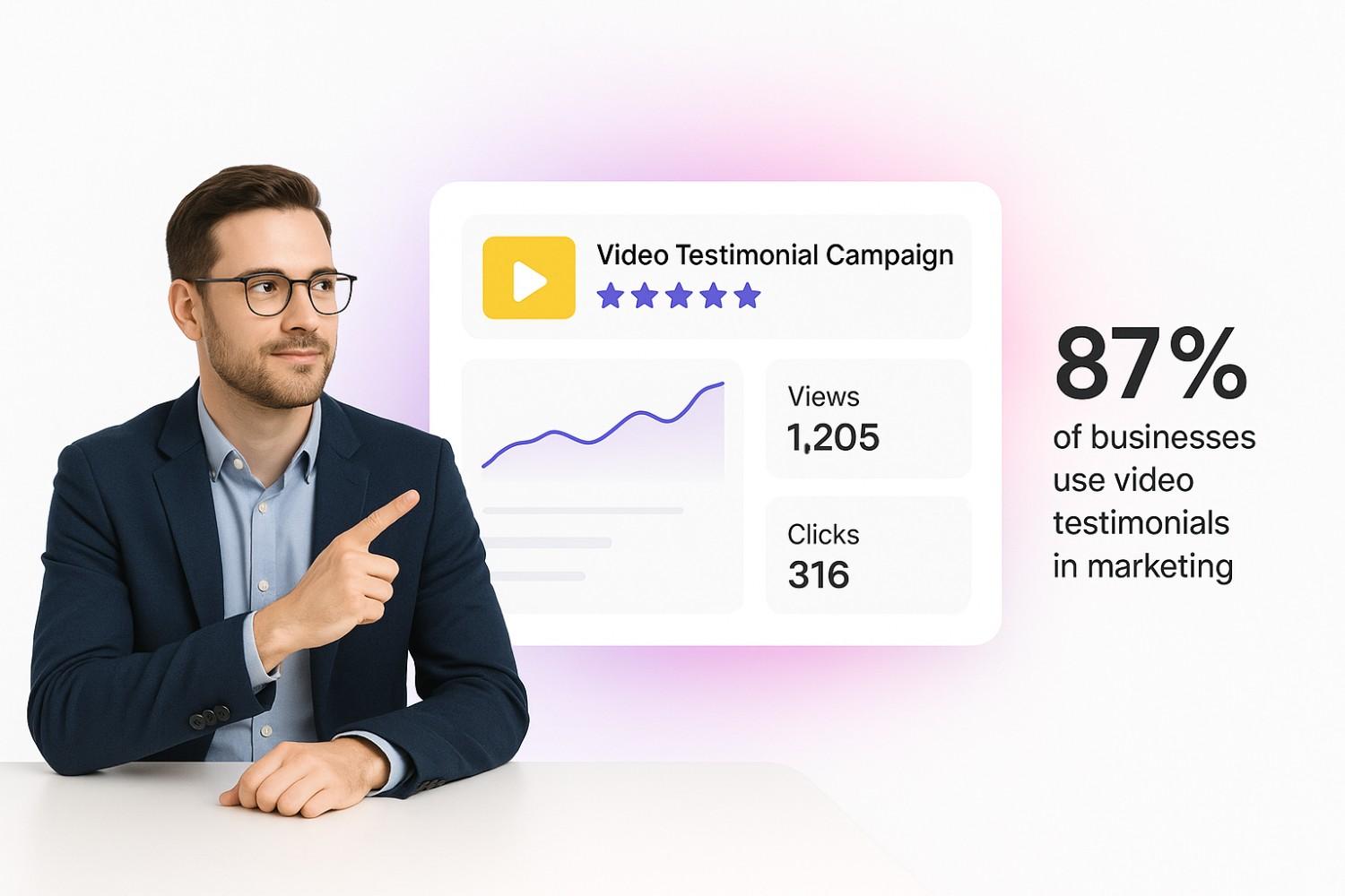 Video testimonials in marketing strategy