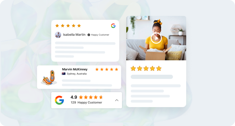 Display Reviews