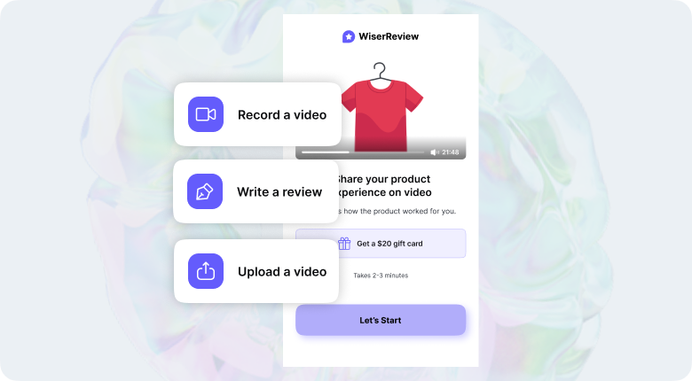 Collect reviews