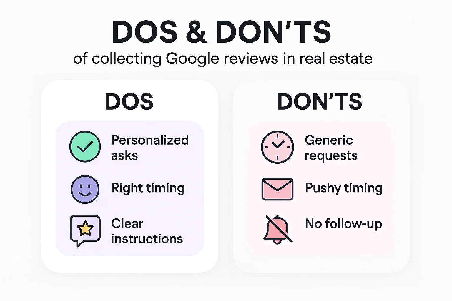 How to collect more (and better) Google reviews