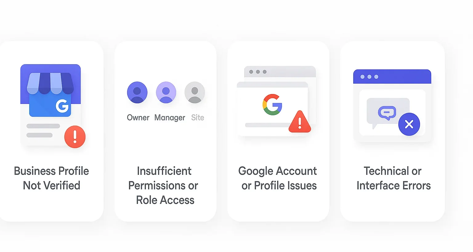 4 Common reasons you can’t reply to Google reviews