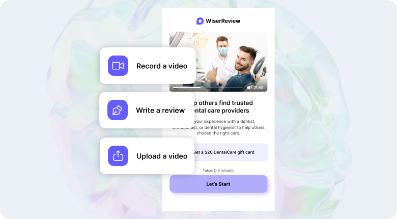 Collect reviews easily