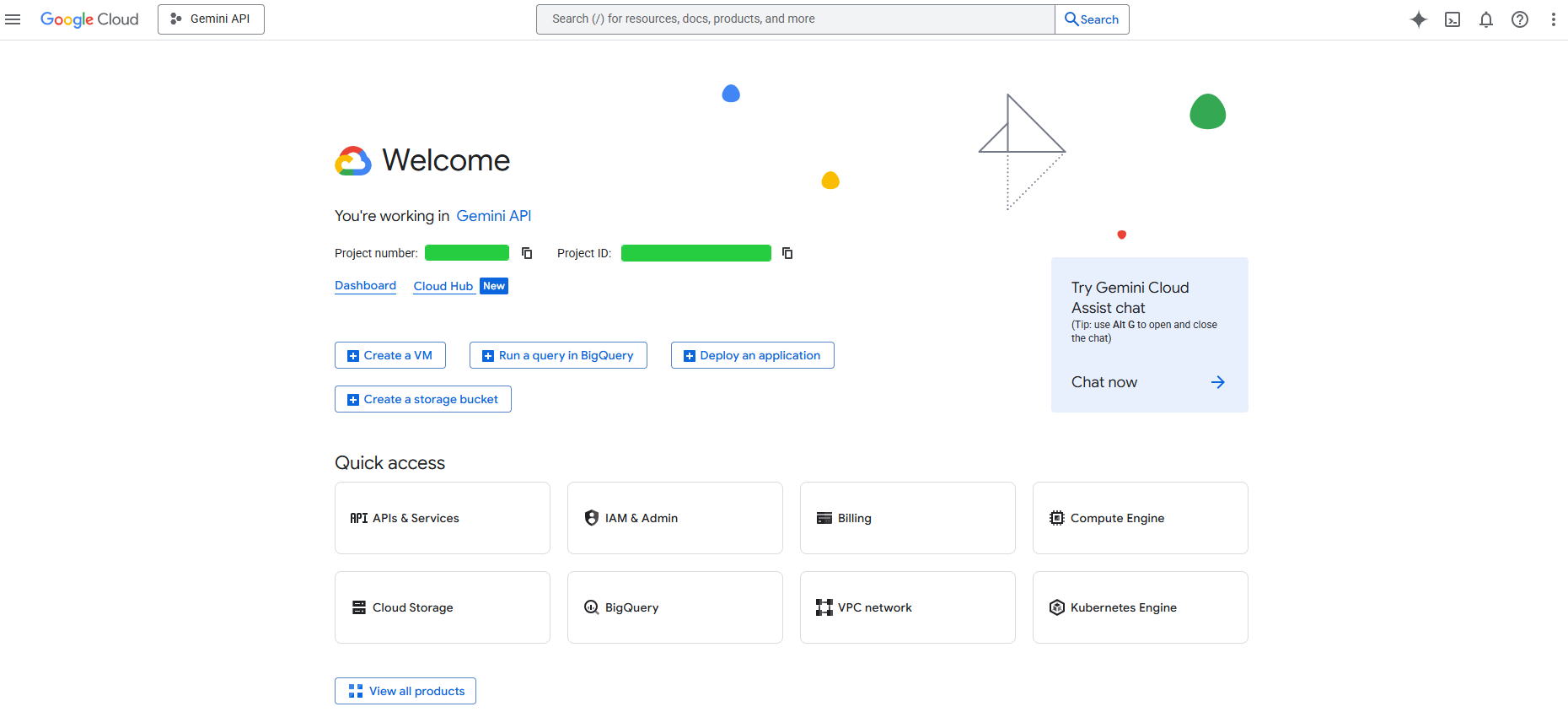 Log in to Google Cloud Console.