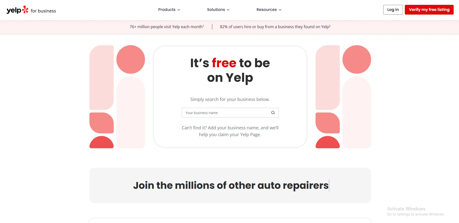 Yelp for business