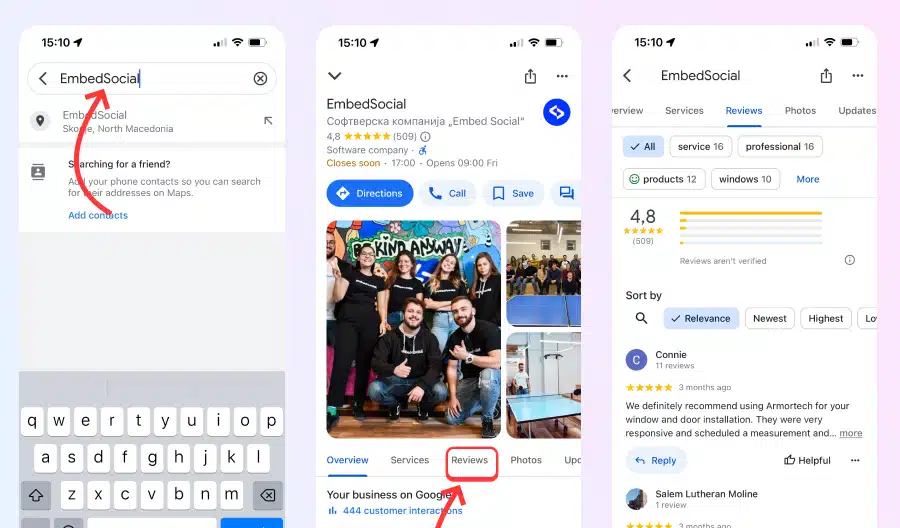 Using the Google Maps app (for business owners)