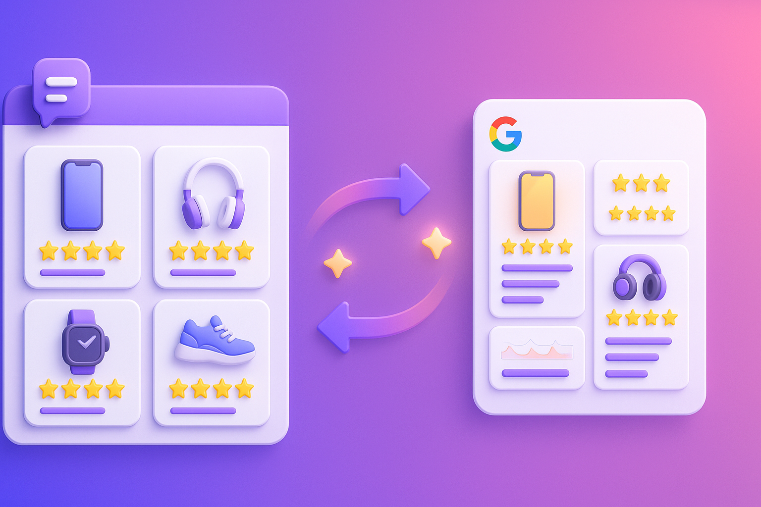 How to display Google Product Reviews feeds