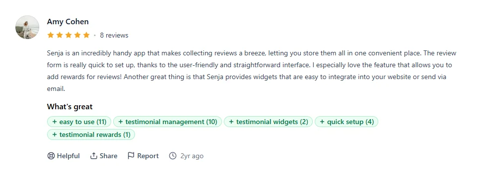 Senja User Reviews