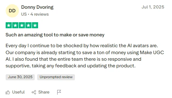 MakeUGC User Reviews
