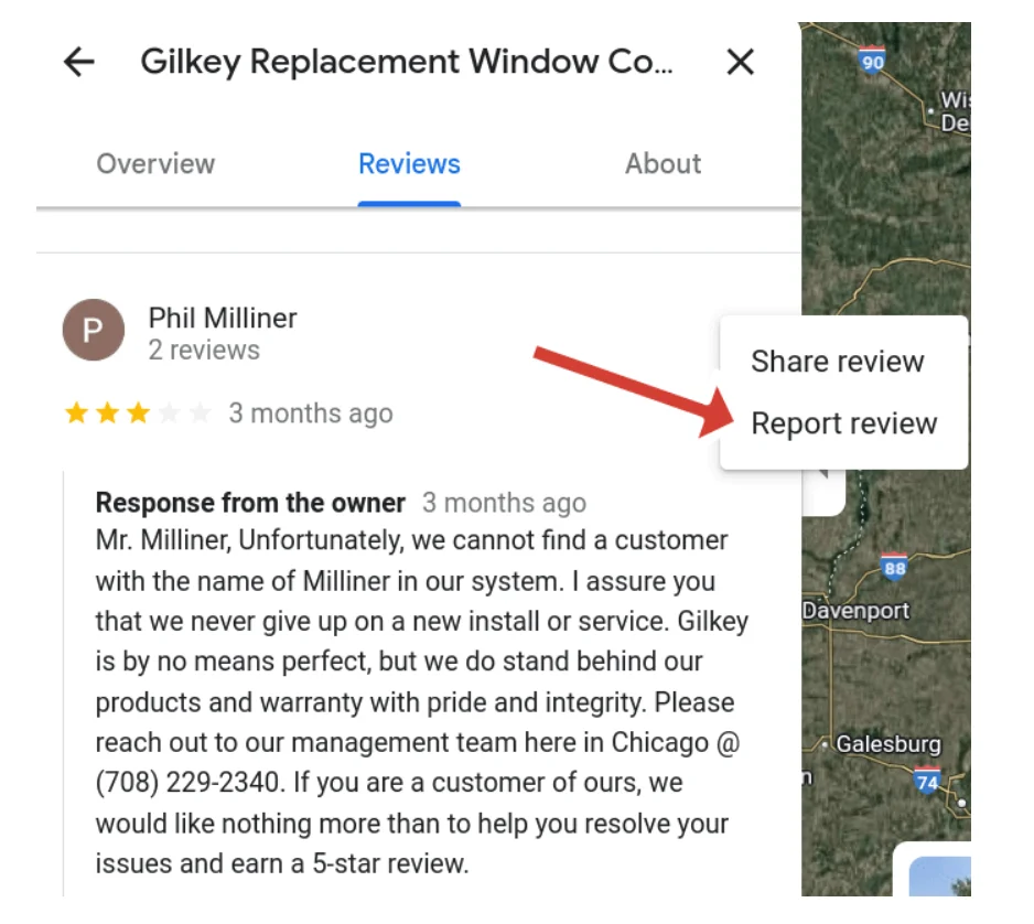 Google Business Profile dashboard