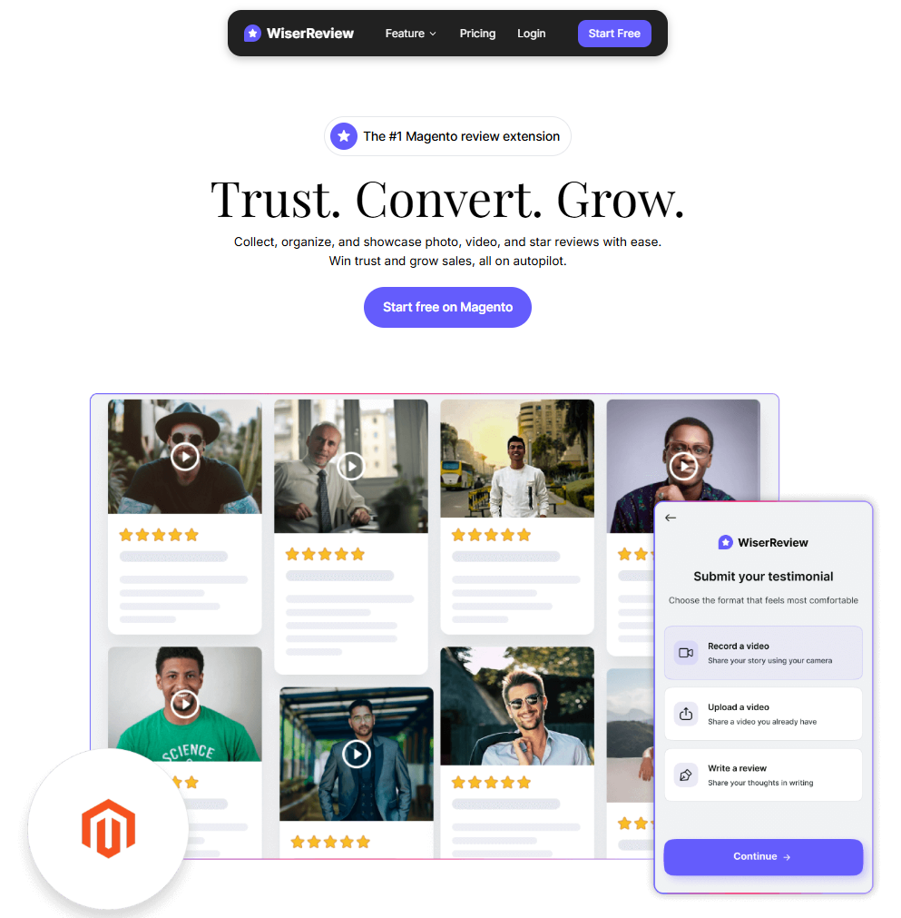 WiserReview extention