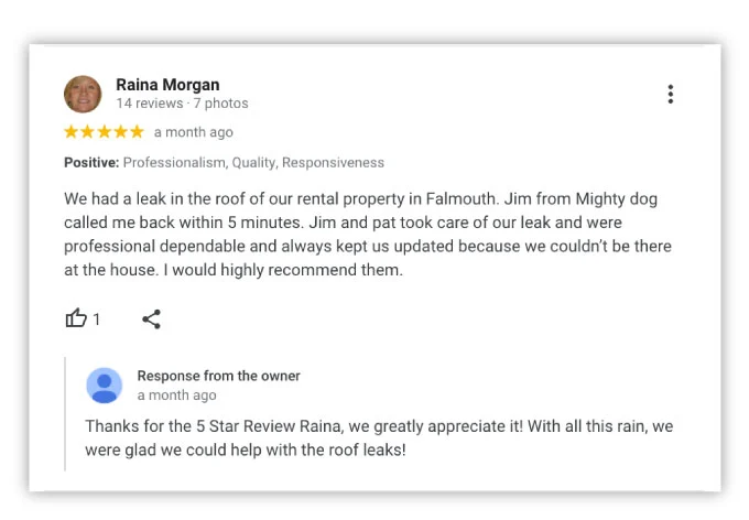 Raina Morgan – Roofing Service