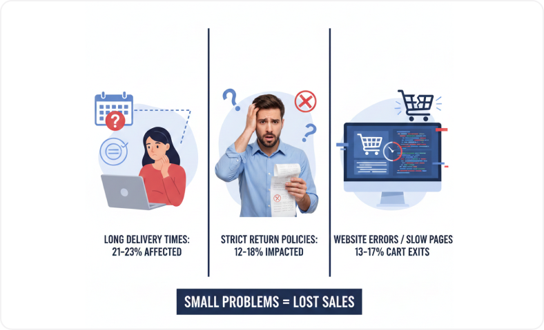 What Causes Shopping Cart Abandonment?