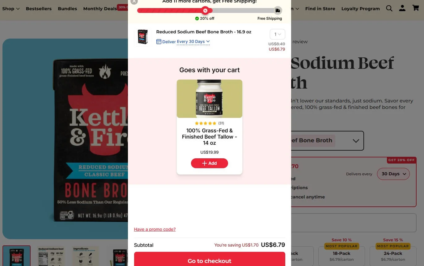 Add simple cross-sell and upsell modules 