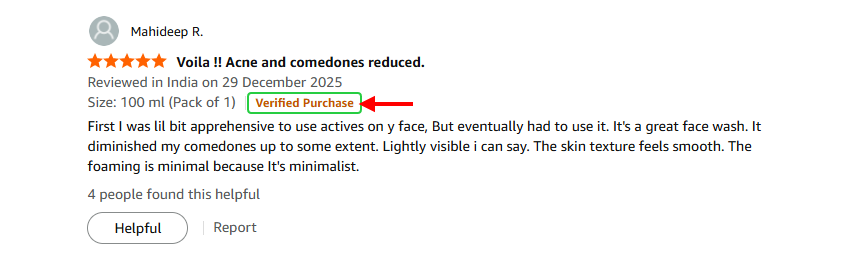 Verified Buyer Reviews