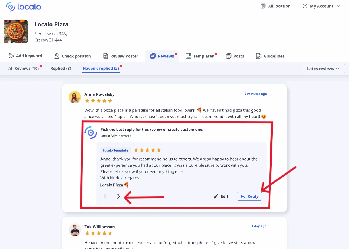 AI Review Response Generator